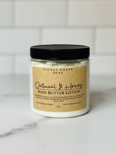 Oatmeal & Honey Body Butter Lotion